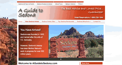 Desktop Screenshot of aguidetosedona.com